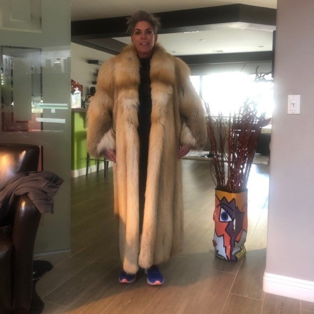 Golden Isle Fox Coat